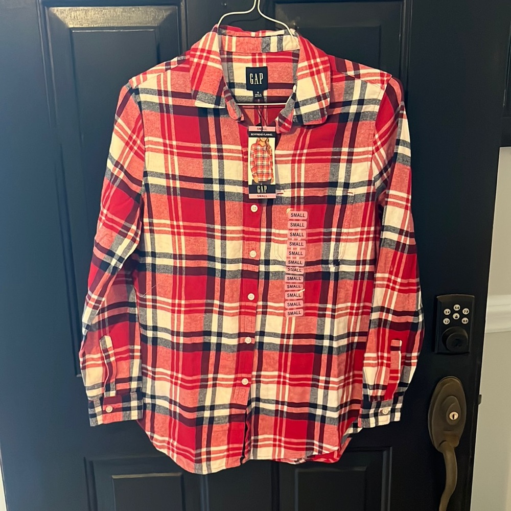 Gap boyfriend flannel